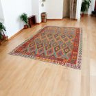 Etnikai Kilim szőnyeg Chobi 202x295 kézi szövésű afgán Kilim