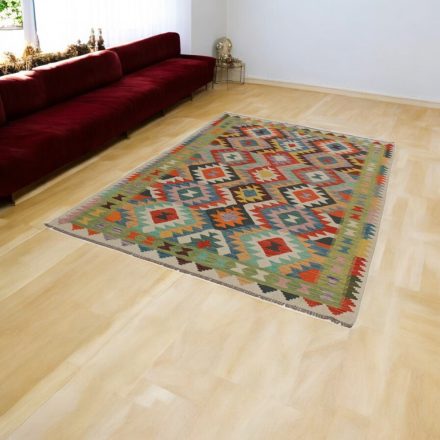 Afgán Kilim szőnyeg Chobi 179x254 etnikai kézi szövésű Kilim