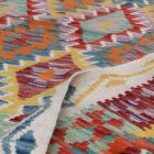 Etnikai Kilim szőnyeg Chobi 200x296 kézi szövésű afgán Kilim