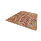 Afgán Kilim szőnyeg Chobi 201x298 etnikai kézi szövésű Kilim