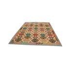 Etnikai Kilim szőnyeg Chobi 206x304 kézi szövésű afgán Kilim