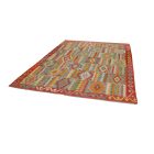 Kézi szövésű szőttes 206x292 Maimana Kilim szőnyeg