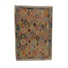 Afgán Kilim szőnyeg Chobi 205x297 etnikai kézi szövésű Kilim
