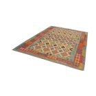 Maimana Kilim szőnyeg 202x297 afgán kézi szövésű Kilim