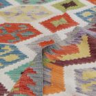 Etnikai Kilim szőnyeg Chobi 204x304 kézi szövésű afgán Kilim