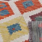 Etnikai Kilim szőnyeg Chobi 204x304 kézi szövésű afgán Kilim