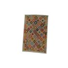 Etnikai Kilim szőnyeg Chobi 195x303 kézi szövésű afgán Kilim