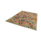 Etnikai Kilim szőnyeg Chobi 195x303 kézi szövésű afgán Kilim