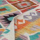 Etnikai Kilim szőnyeg Chobi 195x303 kézi szövésű afgán Kilim