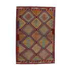 Etnikai Kilim szőnyeg Chobi 202x297 kézi szövésű afgán Kilim