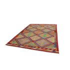 Etnikai Kilim szőnyeg Chobi 202x297 kézi szövésű afgán Kilim