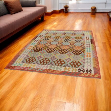 Etnikai Kilim szőnyeg Chobi 199x300 kézi szövésű afgán Kilim