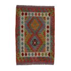 Gyapjú Kilim szőnyeg Chobi 79x118 kézi szövésű afgán Kilim