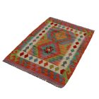 Gyapjú Kilim szőnyeg Chobi 79x118 kézi szövésű afgán Kilim
