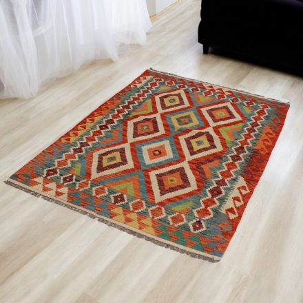 Etnikai Kilim szőnyeg Chobi 105x163 kézi szövésű afgán Kilim