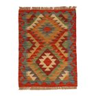 Autentikus Kilim szőnyeg 68x93 kézi szövésű afgán Kilim