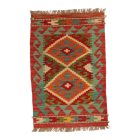 Etnikai Kilim szőnyeg Chobi 59x89 kézi szövésű autentikus Kilim