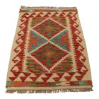 Etnikai Kilim szőnyeg Chobi 61x90 afgán gyapjú Kilim