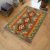 Chobi Kilim szőnyeg 60x90 kézi szövésű etnikai Kilim