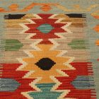 Gyapjú Kilim szőnyeg 59x91 autentikus afgán Kilim