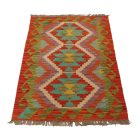 Gyapjú Kilim szőnyeg 59x89 kézi szövésű etnikai Kilim