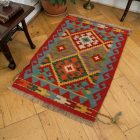 Maimana Kilim szőnyeg 61x90 autentikus afgán Kilim