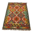 Autentikus Kilim szőnyeg 64x84 kézi szövésű etnikai Kilim