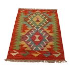 Autentikus Kilim szőnyeg 60x92 kézi szövésű afgán Kilim