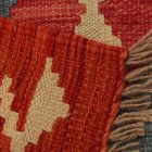 Autentikus Kilim szőnyeg 60x92 kézi szövésű afgán Kilim
