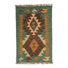 Etnikai Kilim szőnyeg Chobi 63x90 afgán gyapjú Kilim