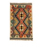Kézi szövésű Kilim 63x92 afgán gyapjú Kilim