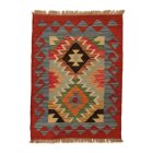 Gyapjú Kilim szőnyeg 60x88 kézi szövésű Kilim