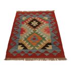 Gyapjú Kilim szőnyeg 60x88 kézi szövésű Kilim