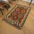 Gyapjú Kilim szőnyeg 63x90 afgán gyapjú Kilim