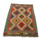 Autentikus Kilim szőnyeg 65x97 kézi szövésű etnikai Kilim