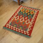 Gyapjú Kilim szőnyeg 63x94 afgán gyapjú Kilim