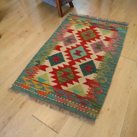Kézi szövésű Kilim 64x95 autentikus afgán Kilim