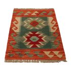 Afgán Kilim szőnyeg Chobi 61x81 kézi szövésű gyapjú Kilim