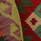 Gyapjú Kilim szőnyeg 63x90 kézi szövésű afgán Kilim