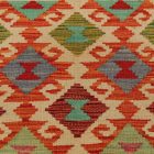 Etnikai Kilim szőnyeg Chobi 62x87 kézi szövésű gyapjú Kilim