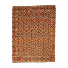 Chobi Kilim szőnyeg 305x391 kézi szövésű afgán gyapjú kilim