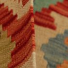 Chobi Kilim szőnyeg 305x391 kézi szövésű afgán gyapjú kilim