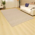 Vastag szőnyeg gyapjúból 200x298 szürke színű gyapjú szőnyeg a nappaliba