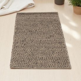 Vastag gyapjú szőnyeg 70x134 egyszínű nappali szőnyeg