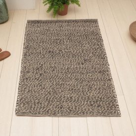 Vastag gyapjú szőnyeg 70x130 egyszínű nappali szőnyeg