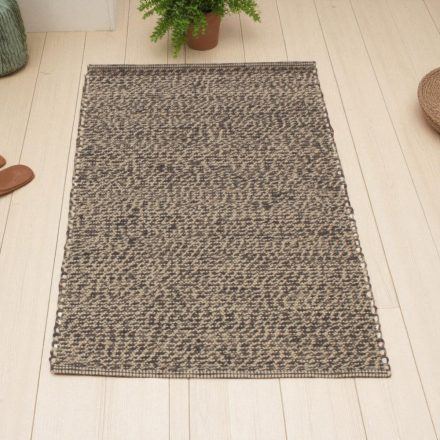 Vastag gyapjú szőnyeg 70x130 egyszínű nappali szőnyeg