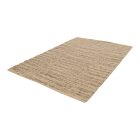 Vastag gyapjú szőnyeg 200x300 bézs színű nappali szőnyeg