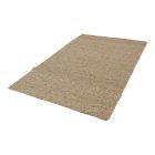 Vastag gyapjú szőnyeg szürke 160x250 modern gyapjú szőnyeg