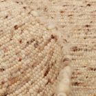 Gyapjú szőnyeg 200x300 bézs színű szőnyeg a nappaliba