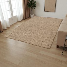 Gyapjú szőnyeg 200x300 szürke színű nappali szőnyeg